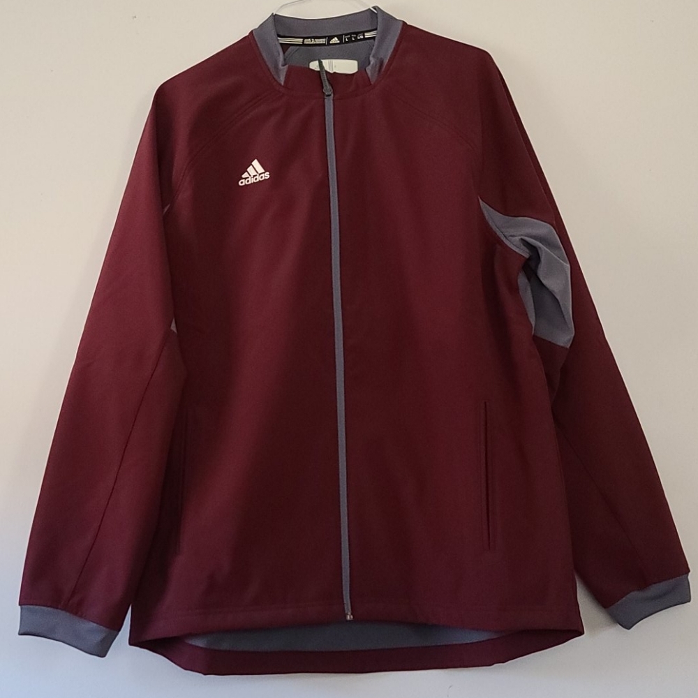 Adidas fleece-lined jacket